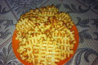 Сырные вафли