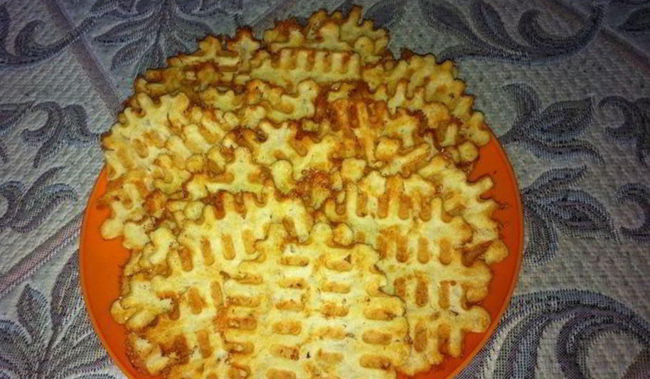 Рецепт сырных вафель