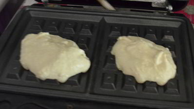 творожные вафли с гречневой мукой