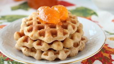 тыквенные вафли