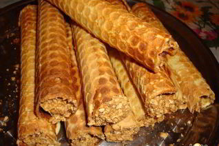 Вафельные трубочки