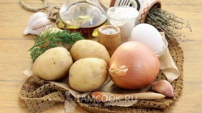 вафли из картофеля с укропом