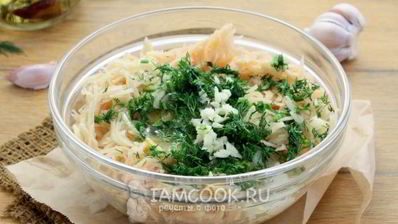 вафли из картофеля с укропом