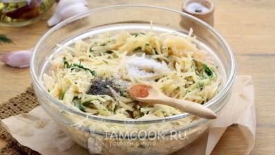 вафли из картофеля с укропом