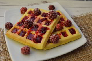 Вафли из кукурузной муки