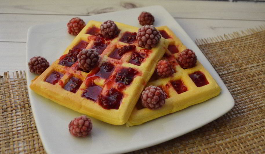 Рецепт вафель из кукурузной муки