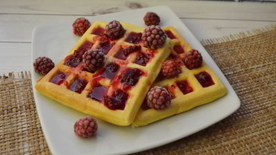 вафли из кукурузной муки