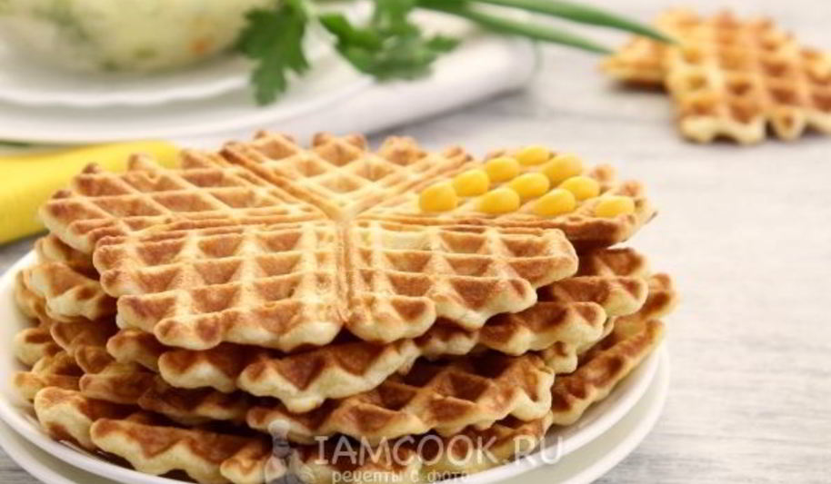 Рецепт вафель кукурузных