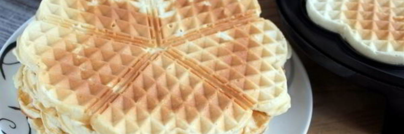 Вафли льежские бездрожжевые