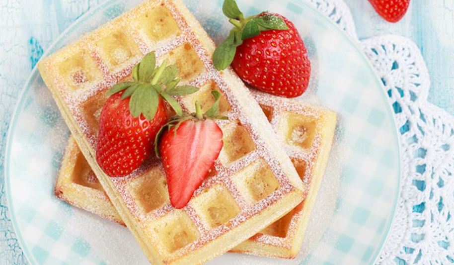 Рецепт вафель на кефире