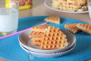 Вафли песочные