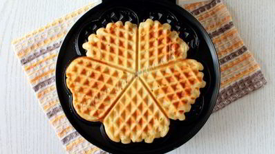 вафли с апельсиновым кремом