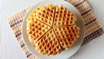 вафли с апельсиновым кремом