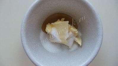 вафли с рисовой кашей и киселем