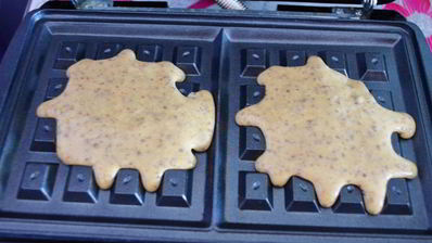 вафли с шоколадом