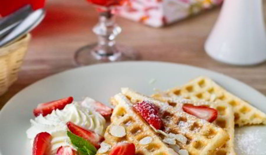 Рецепт вафель с жемчужным сахаром