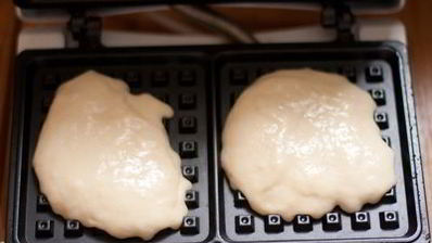 вафли с жемчужным сахаром