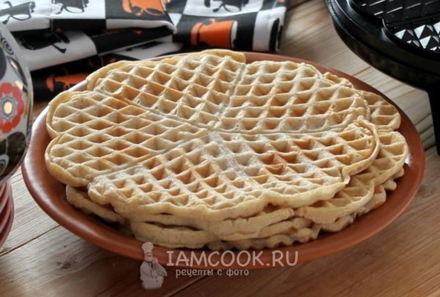 Вафли цельнозерновые