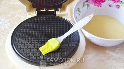 вафли в электровафельнице хрустящие