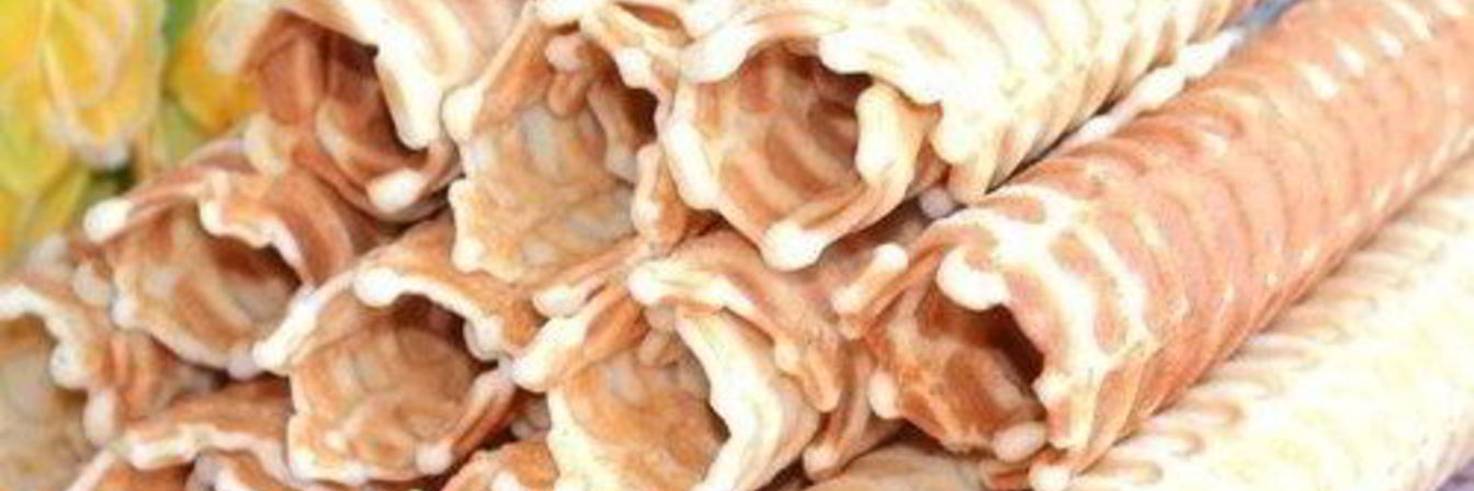 Ванильные хрустящие вафли