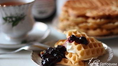 ванильные вафли