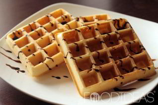 Венские вафли в электровафельнице