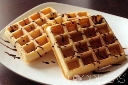 Венские вафли в электровафельнице