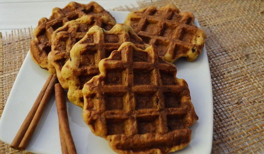 Рецепт яблочных вафель