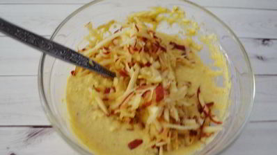 яблочные вафли