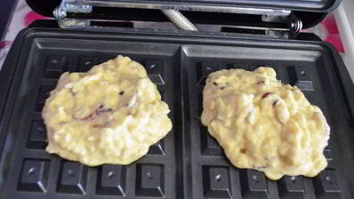 яблочные вафли