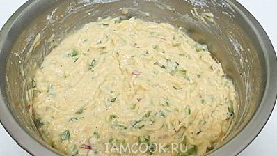 закусочные сырные вафли с болгарским перцем и зеленью