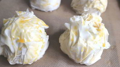 яблоки в тесте фило