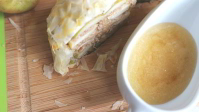 яблоки в тесте фило