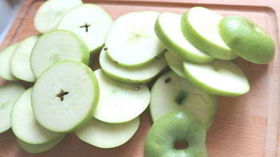 яблоки в тесте фило