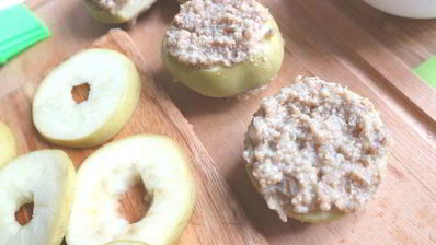 яблоки в тесте фило