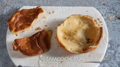 большие эклеры с фруктами