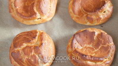 большие эклеры с фруктами