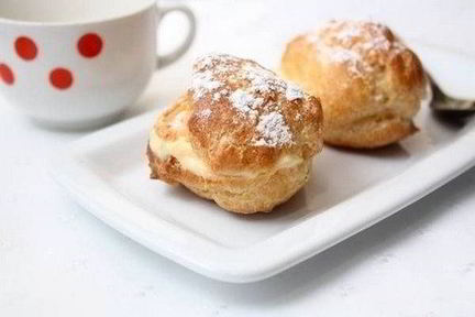 Домашние эклеры с ванильным кремом