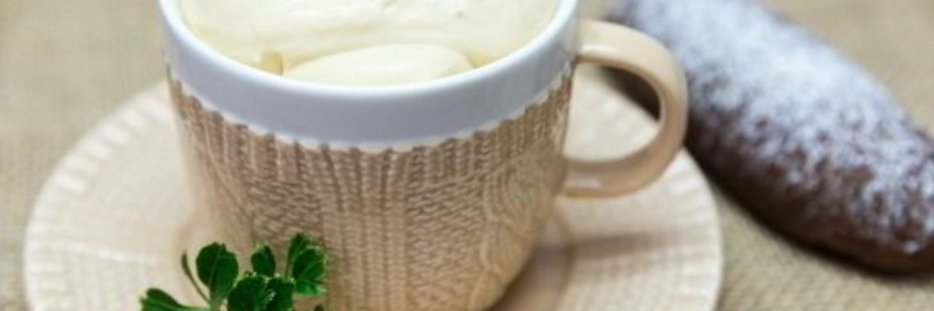 Карамельный крем для эклеров