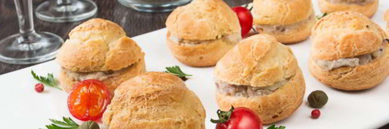 Профитроли с форшмаком