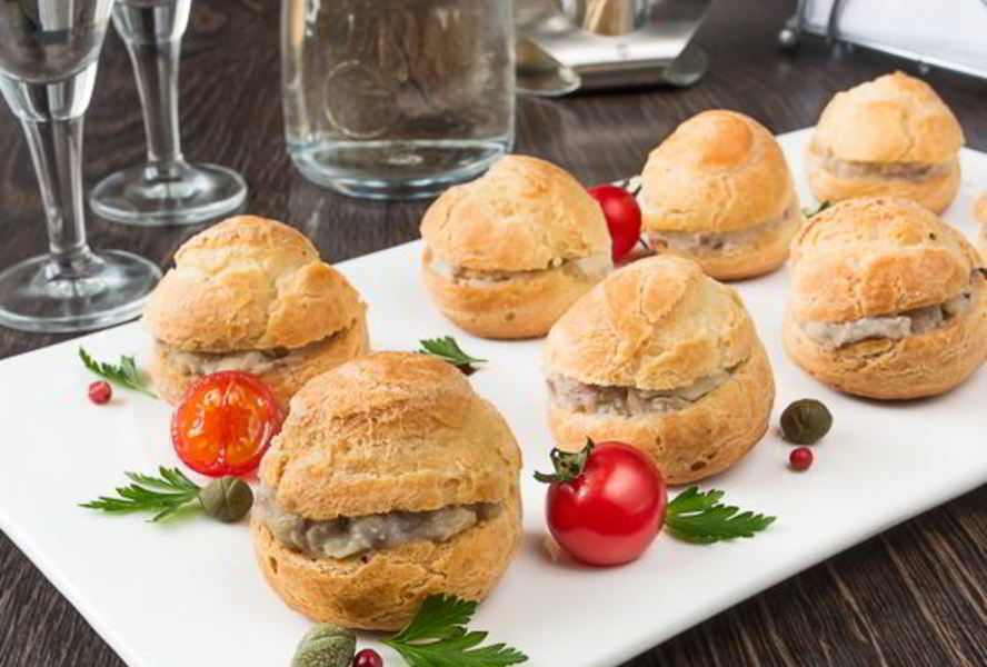 Профитроли с форшмаком