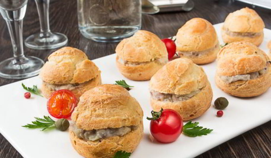 Рецепт профитролей с форшмаком