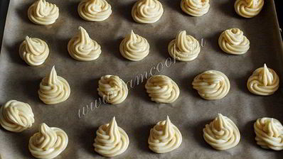 профитроли с красной икрой