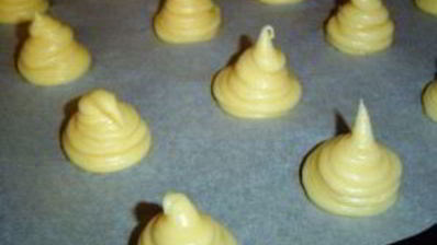 профитроли с красной рыбой