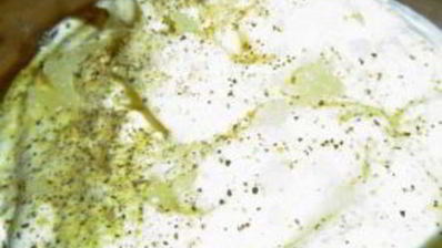 профитроли с красной рыбой