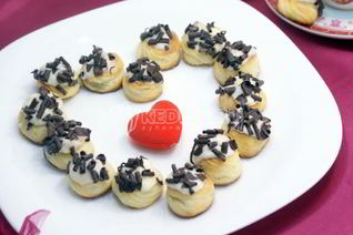 Профитроли с кремом Поцелуй