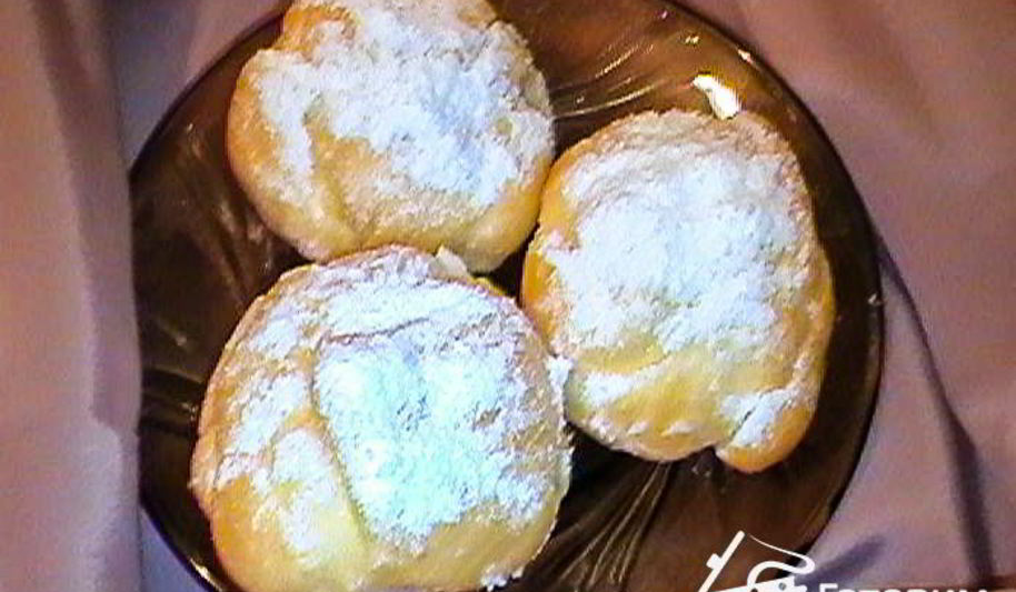 Рецепт профитролей с творожной начинкой