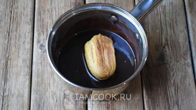 шоколадная глазурь для эклеров