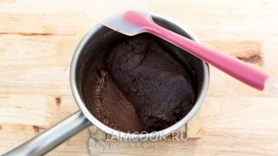 шоколадные профитроли с кремом