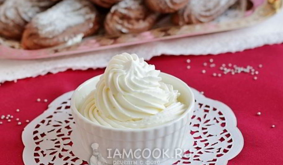 Рецепт сливочного крема для эклеров